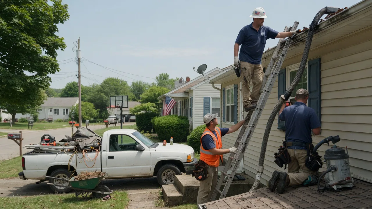 Gutter Installation in La Harpe, IL near me